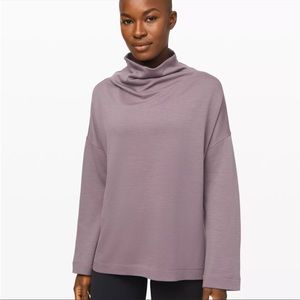 Lululemon Principal Dancer Funnel Neck Sweater | Lunar Rock | Size 6